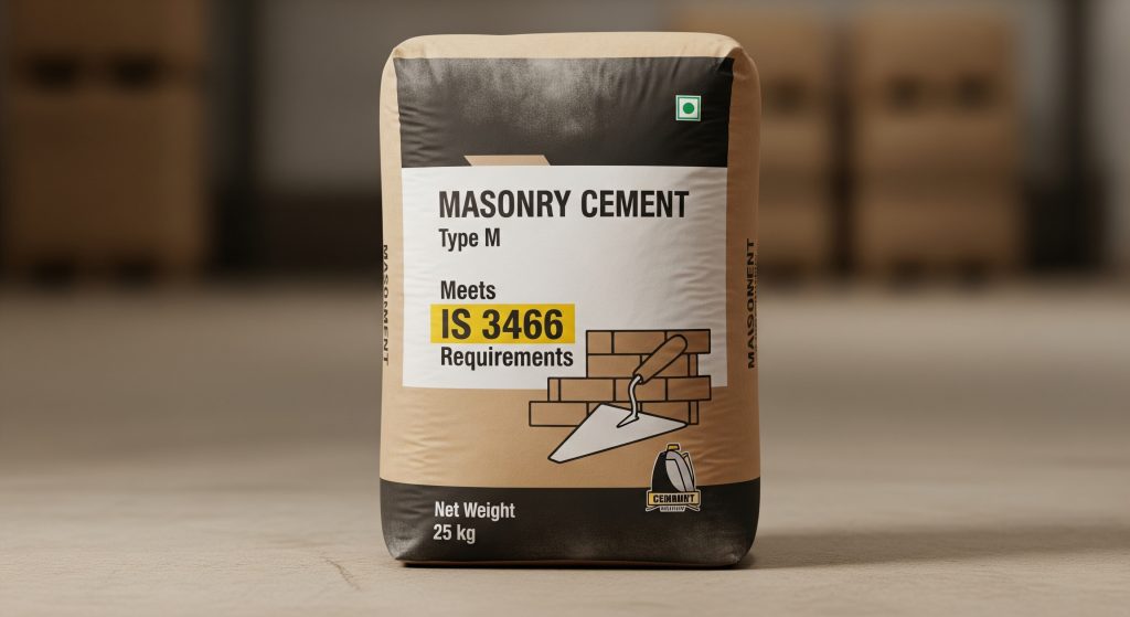 Masonry Cement – IS 3466
