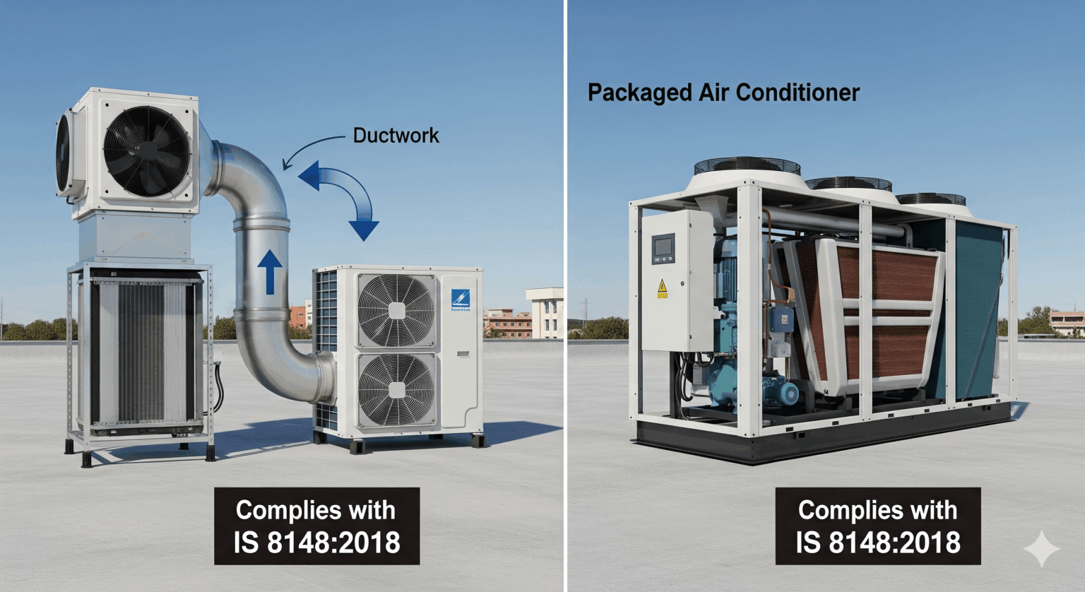 Ducted and Package Air Conditioners (IS 8148:2018)