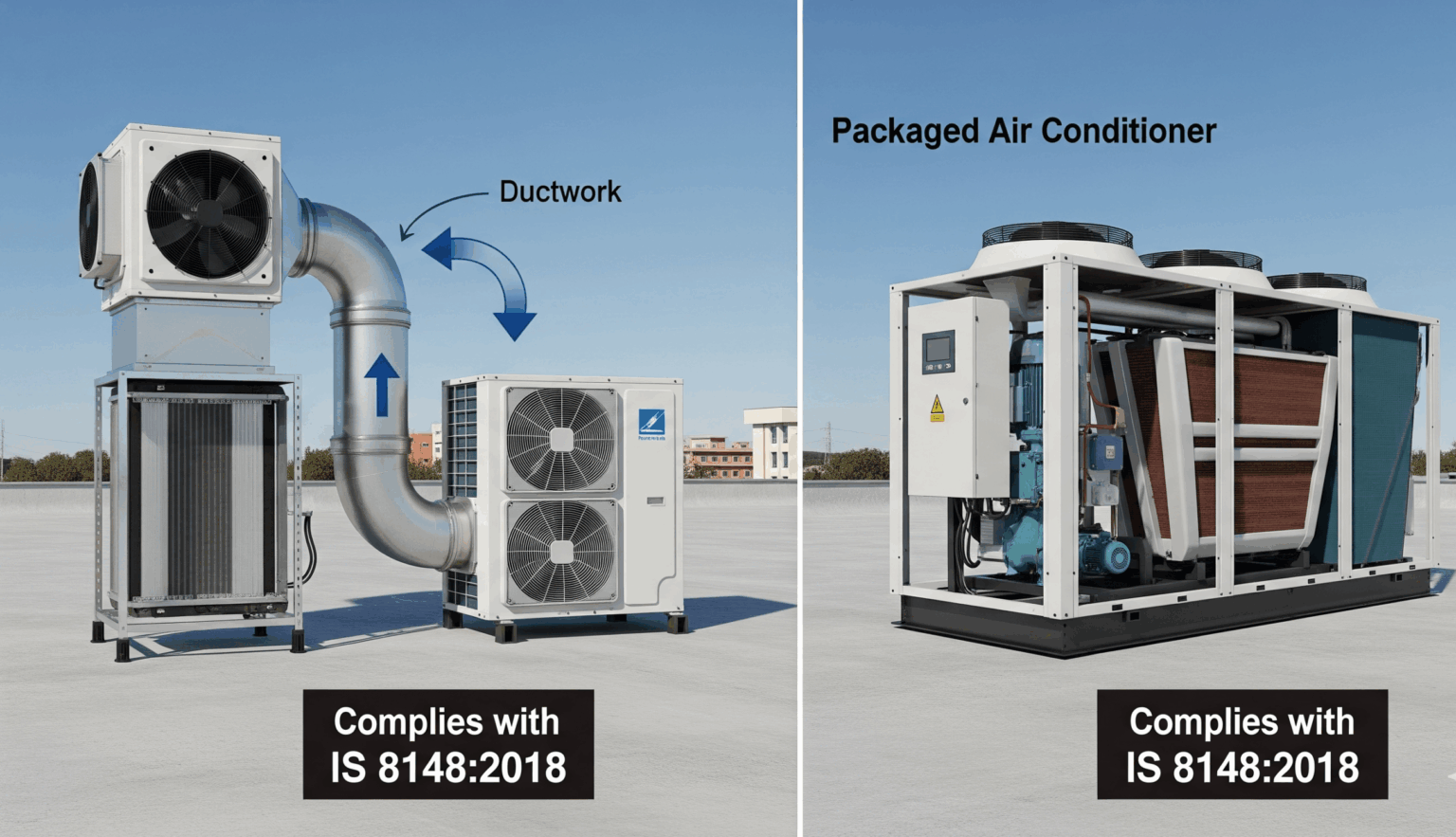 Ducted and Package Air Conditioners (IS 8148:2018)