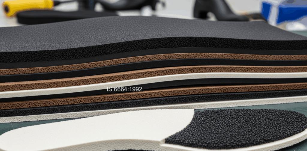 microcellular rubber sheets for outsoles