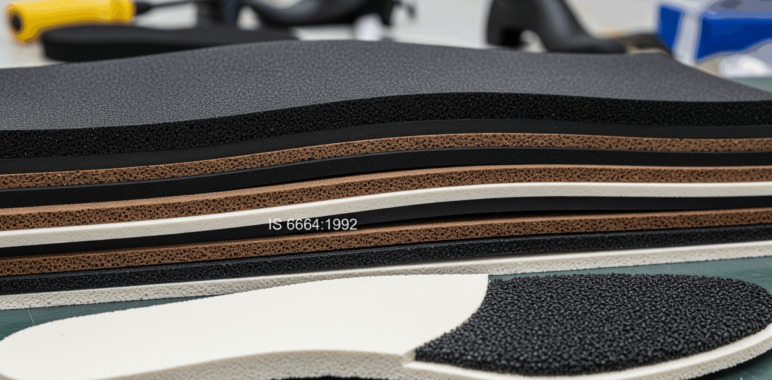 microcellular rubber sheets for outsoles