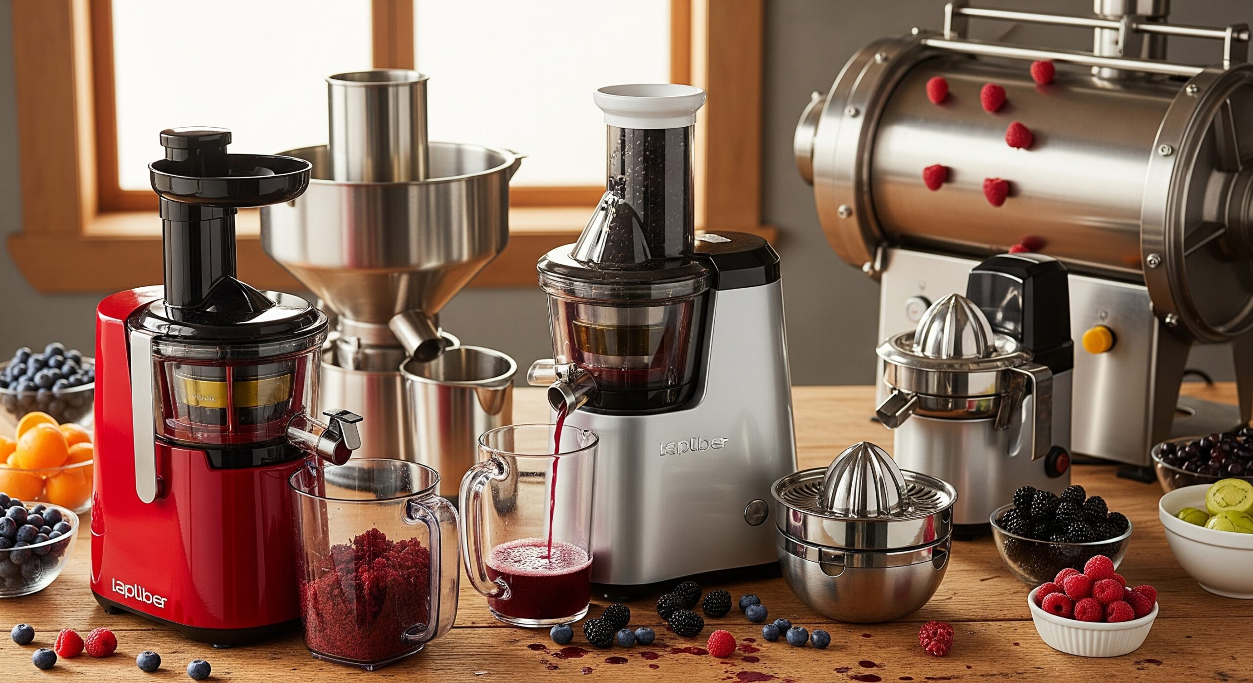 Electric Berry-Juice Extractors