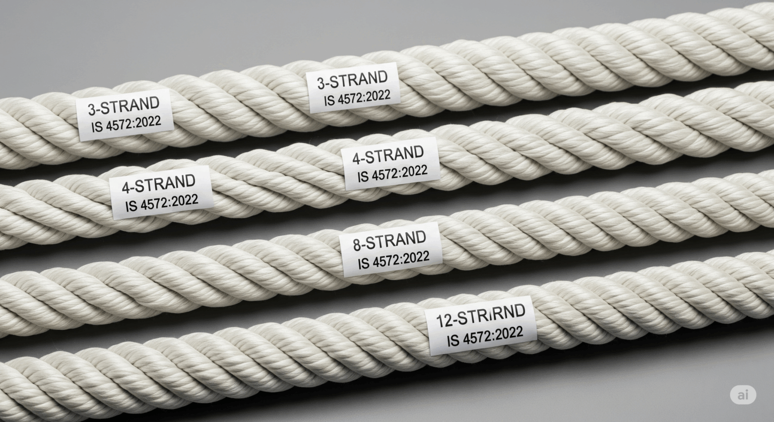 Fibre Ropes – Polyamide (3-, 4-, 8- and 12-Strand Ropes) (IS 4572:2022)