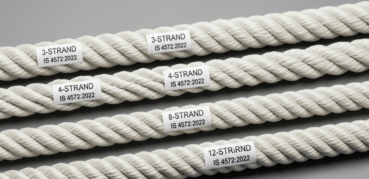 Fibre Ropes – Polyamide (3-, 4-, 8- and 12-Strand Ropes) (IS 4572:2022)