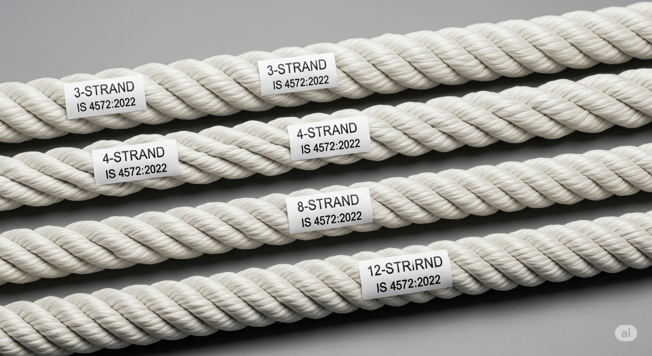 Fibre Ropes – Polyamide (3-, 4-, 8- and 12-Strand Ropes) (IS 4572:2022)