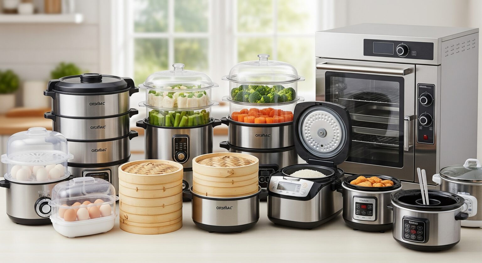 Electric Steam Cookers