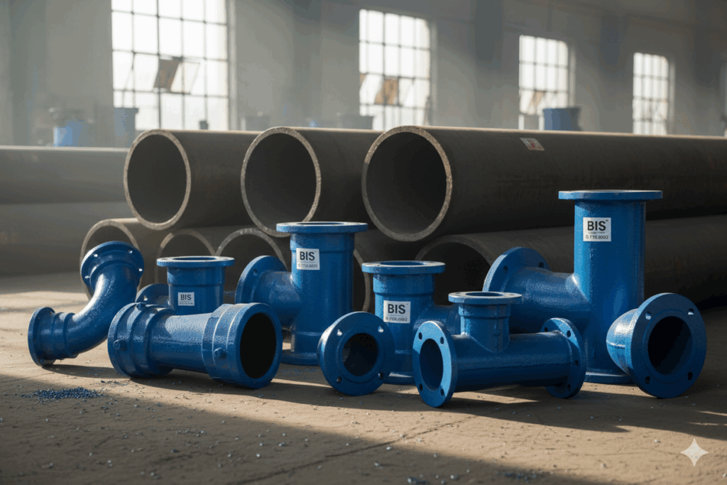Cast Iron/Ductile Iron Drainage Pipes & Fittings (IS 1729:2002)
