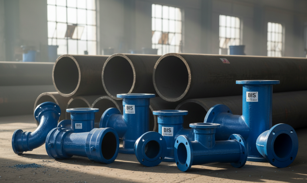 Cast Iron/Ductile Iron Drainage Pipes & Fittings (IS 1729:2002)