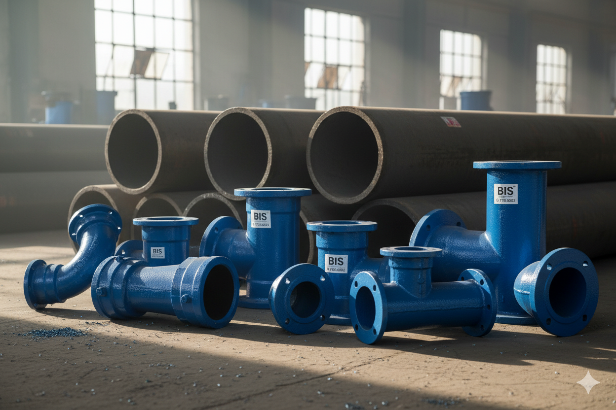 Cast Iron/Ductile Iron Drainage Pipes & Fittings (IS 1729:2002)