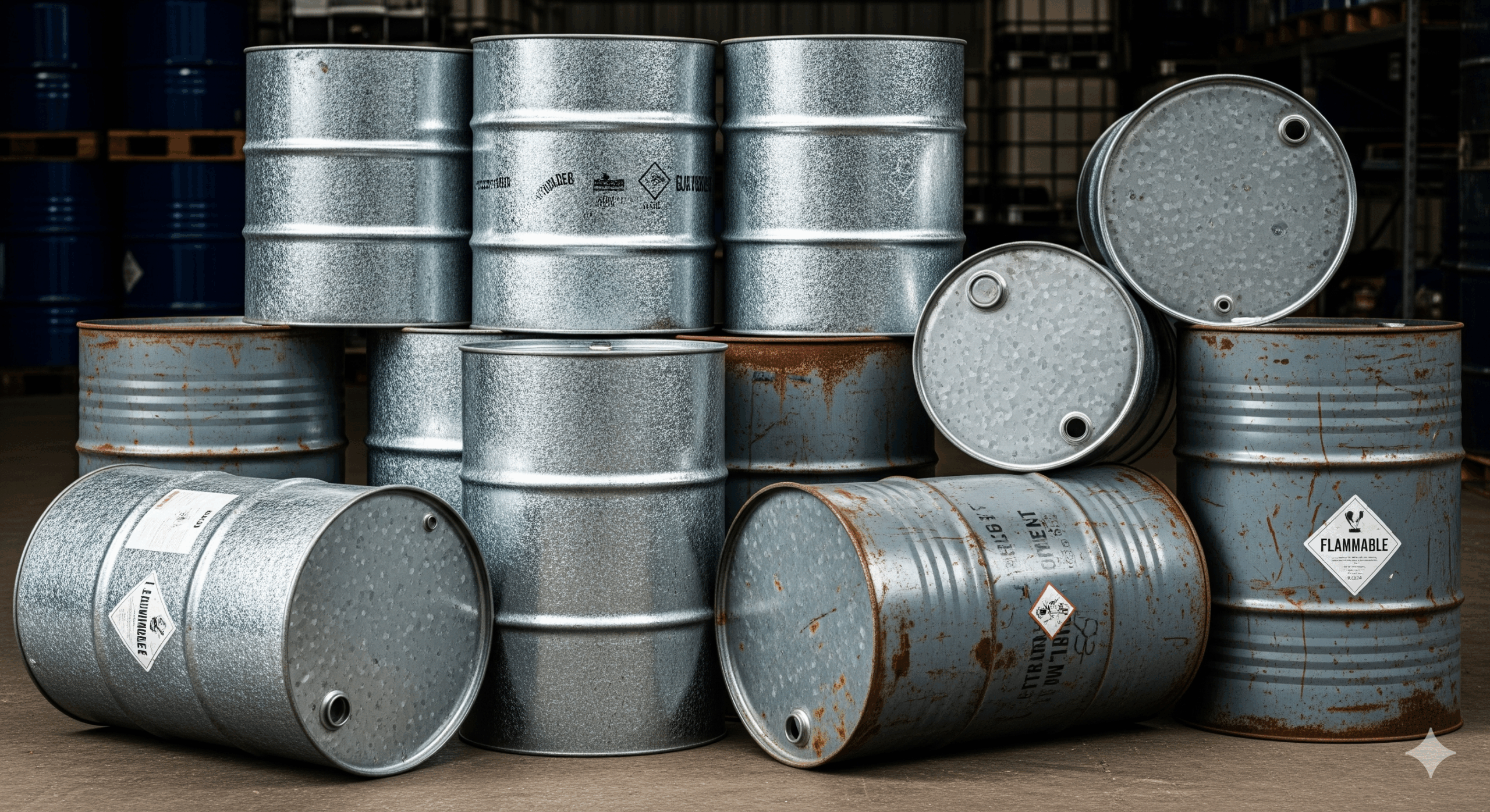 Steel Drums (Galvanized and Ungalvanized), IS 2552:1989