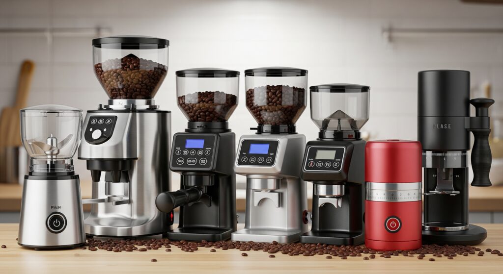 Electric Coffee Mills (≤500g hopper capacity)