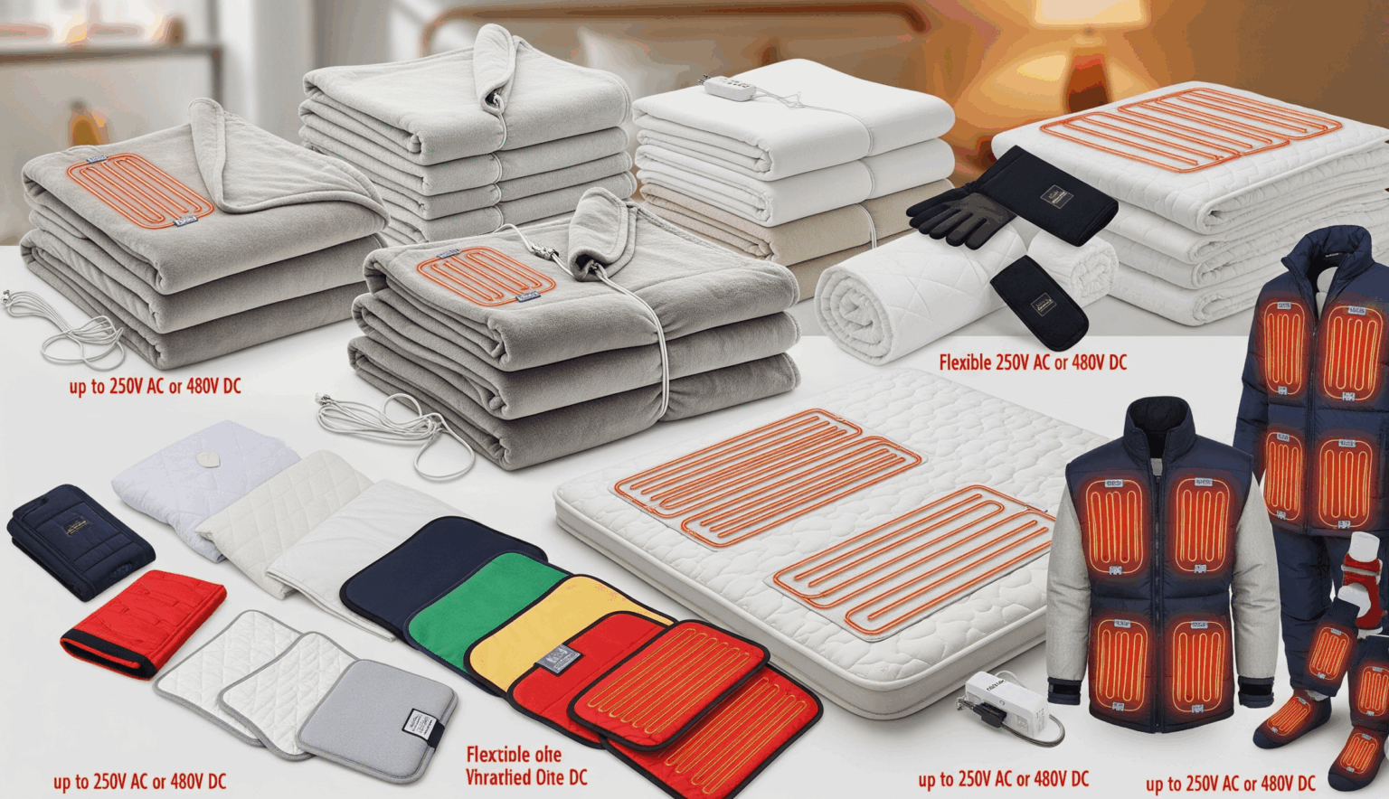 Blankets, Pads, Clothing and Similar Flexible Heating Appliances