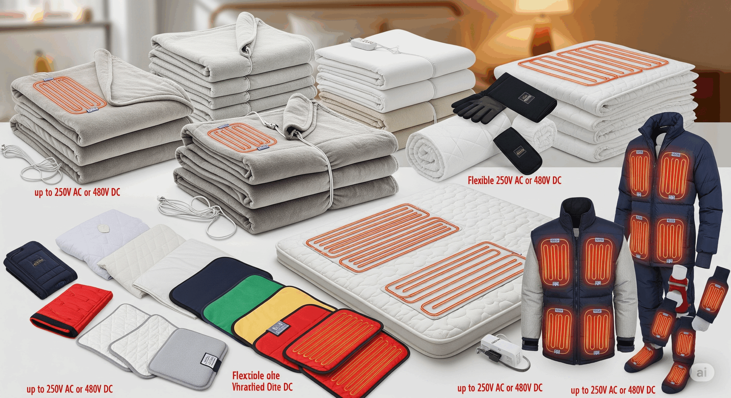 Blankets, Pads, Clothing and Similar Flexible Heating Appliances