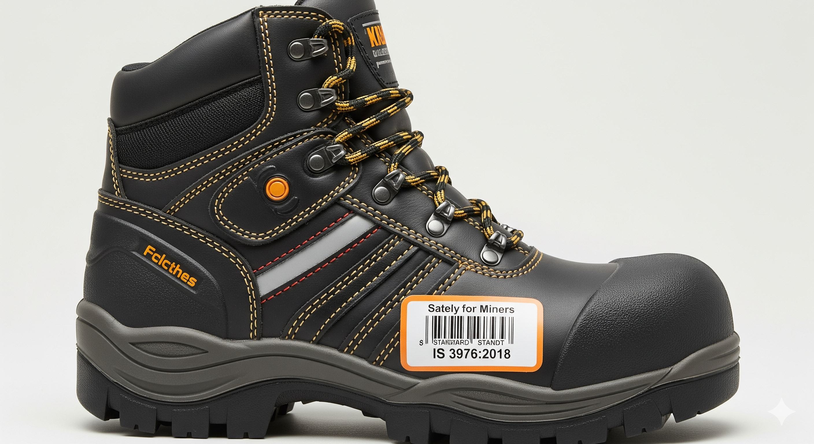 Safety Boots for Miners – IS 3976:2018