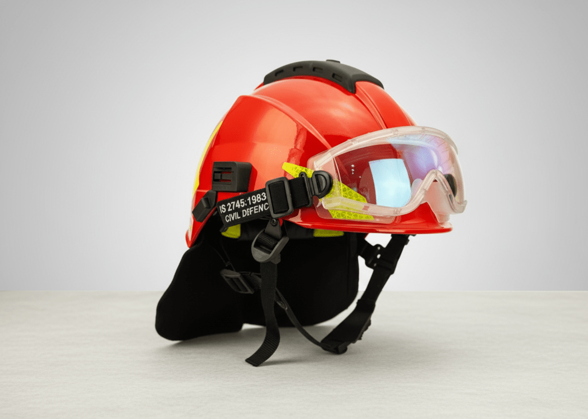 Non-metal helmet for firemen and civil defence personnel – IS 2745:1983