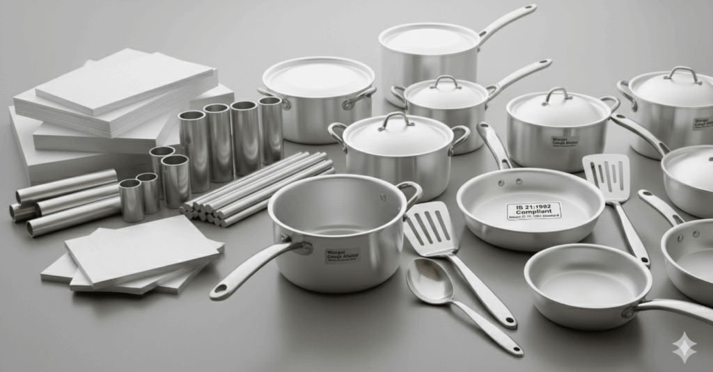 Wrought aluminium and aluminium alloys