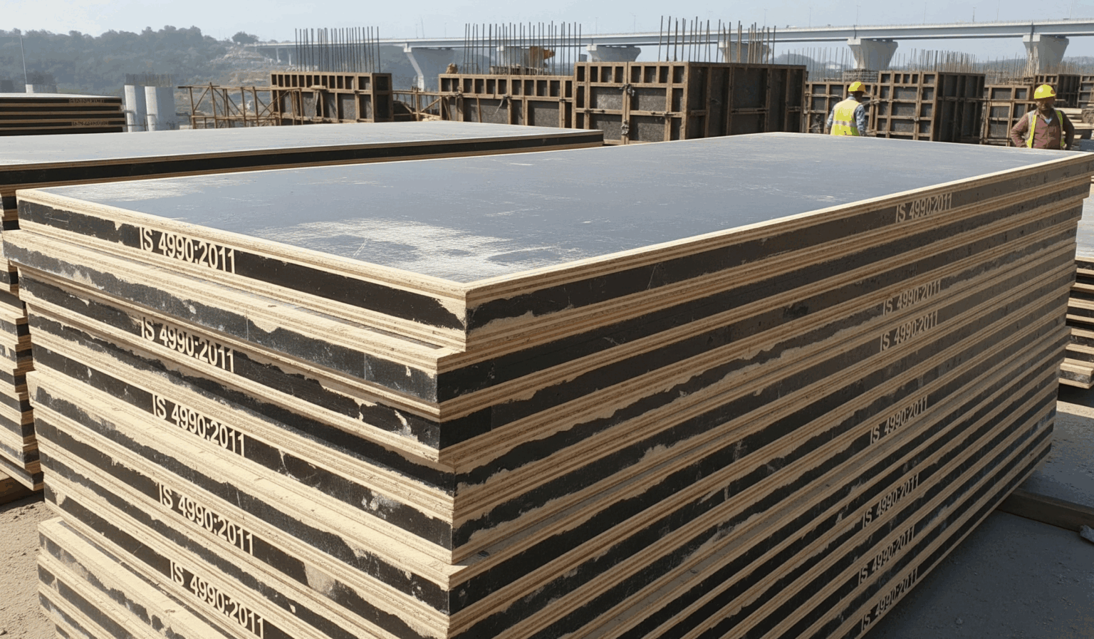 Plywood for Concrete Shuttering Works (IS 4990:2011)