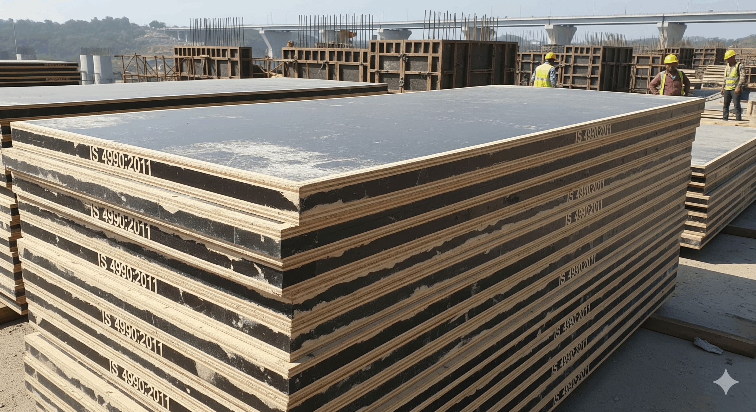 Plywood for Concrete Shuttering Works (IS 4990:2011)