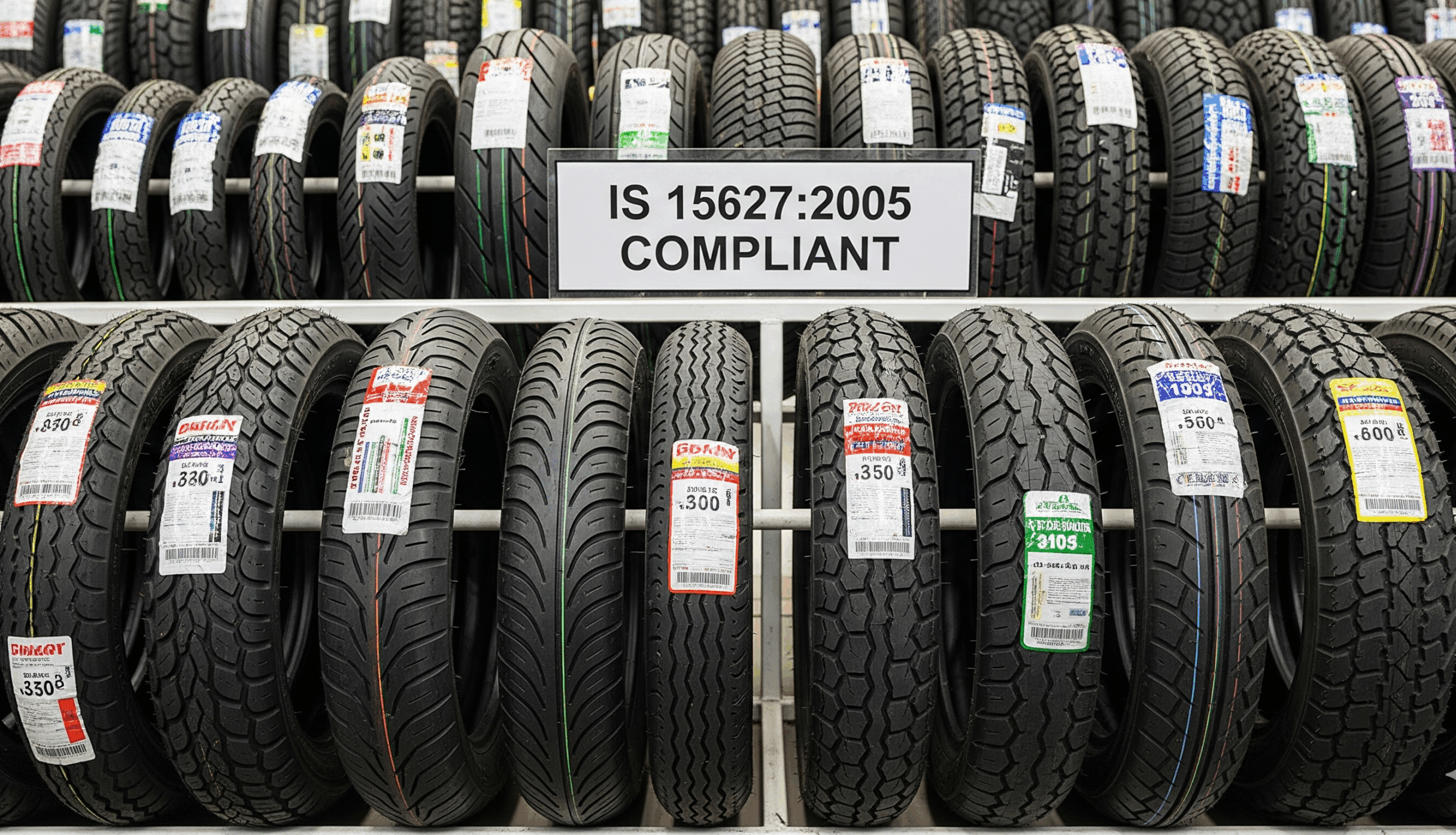 Pneumatic Tyres for Two and Three-Wheeled Vehicles IS 15627:2005 – Automotive Vehicles