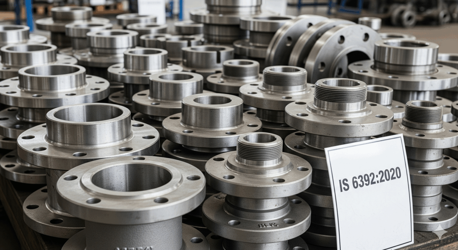 Steel Pipe Flanges (IS 6392:2020)