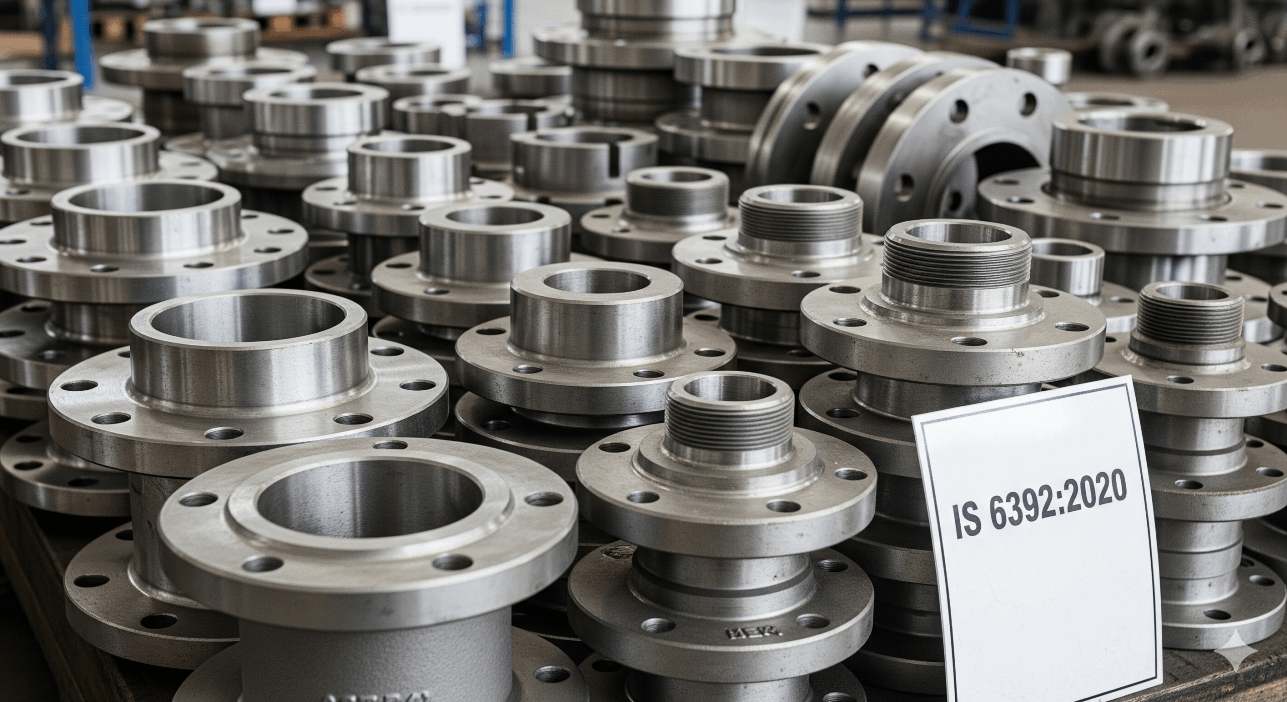 Steel Pipe Flanges (IS 6392:2020)