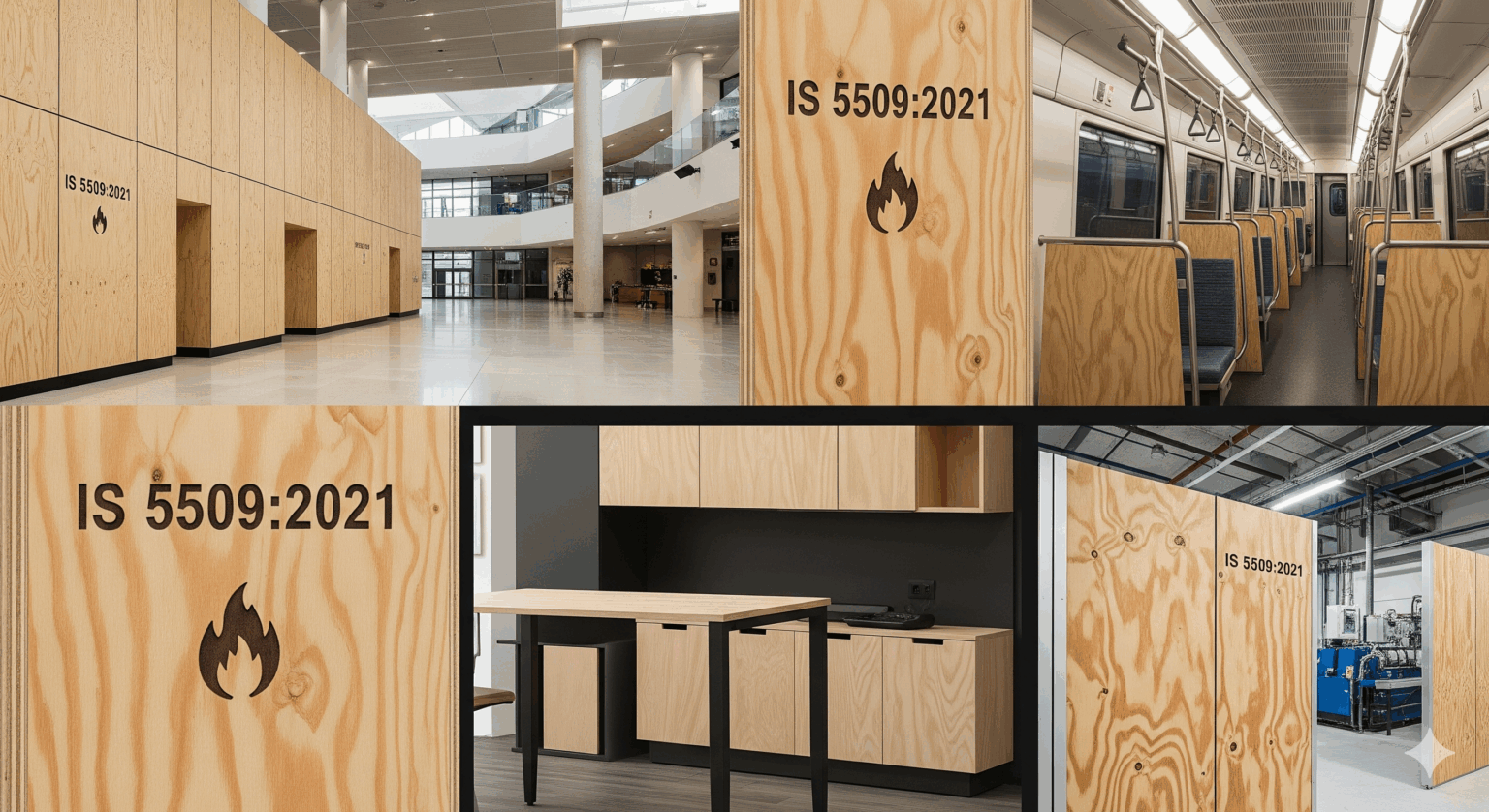 Fire Retardant Plywood (IS 5509:2021)