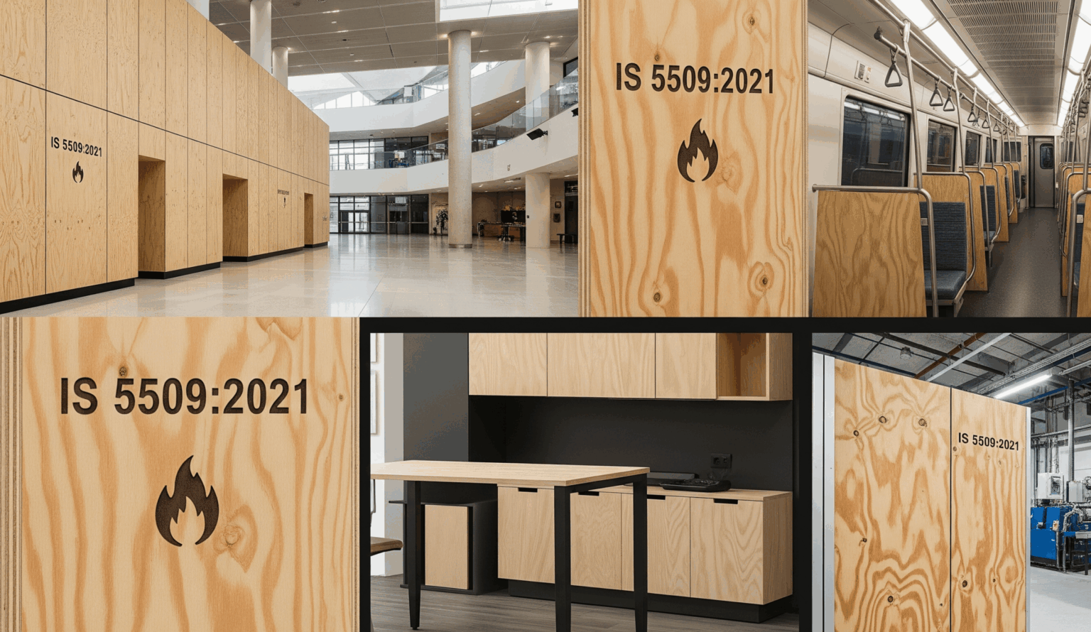 Fire Retardant Plywood (IS 5509:2021)