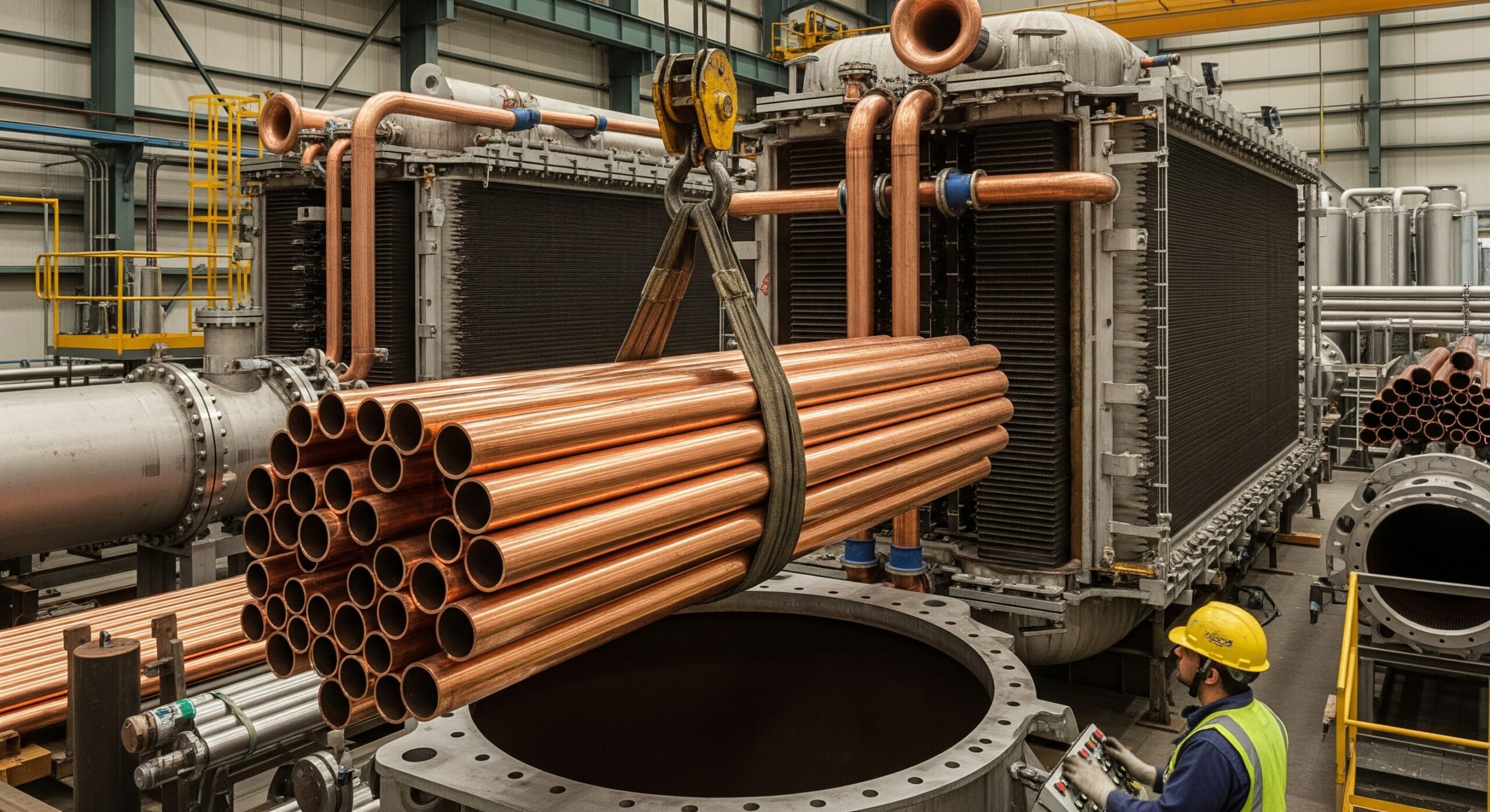 Solid Drawn Copper and Copper Alloy Tubes for Condensers and Heat Exchangers – IS 1545:1994