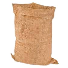 Light weight jute sacking bags for packing 50 Kg foodgrains