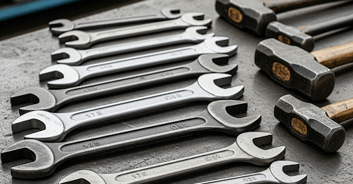 Open Ended Slugging Wrenches (IS 4508:1992)