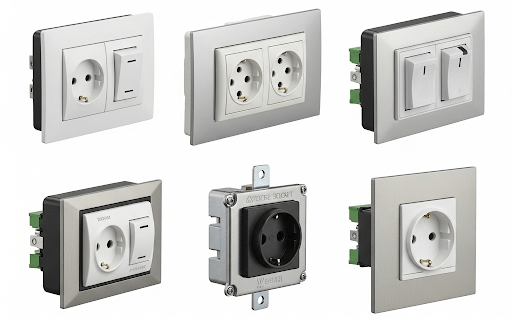 Switch-socket-outlets (Non-interlock type) IS 15787:2008