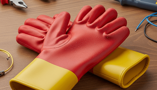 Live Working Gloves of Insulating Material (IS 13774:2021)