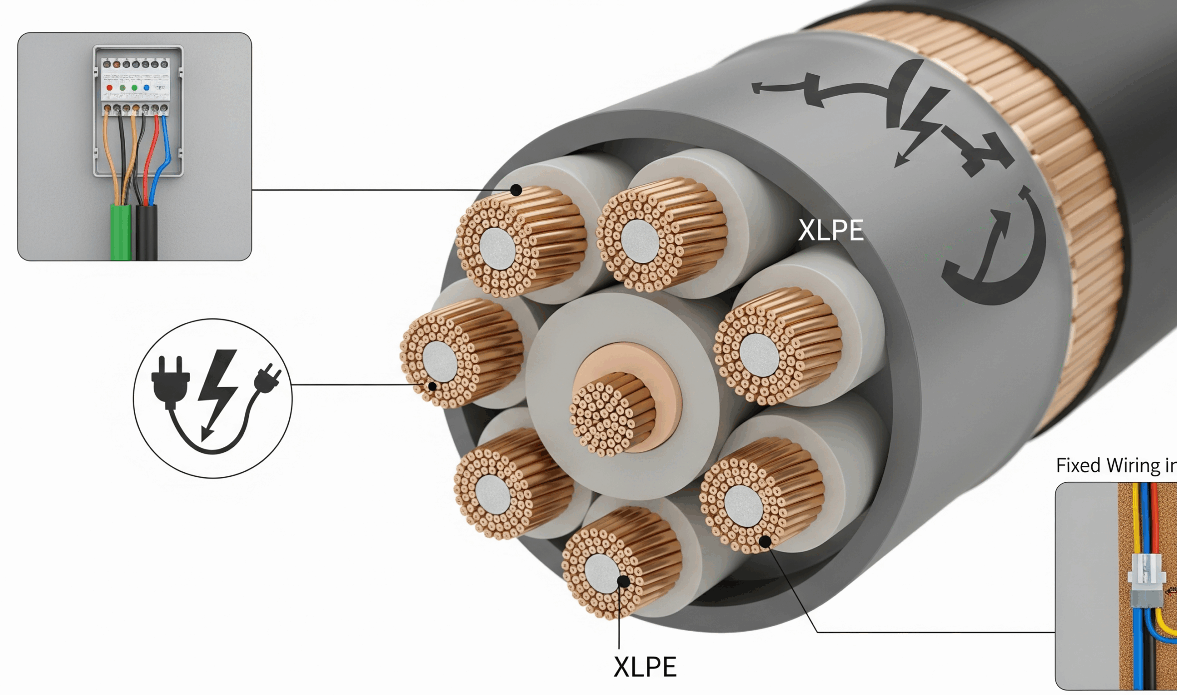 Cross-linked Polyethylene Insulated PVC Sheathed Cables – IS 7098 (Part 1):1988