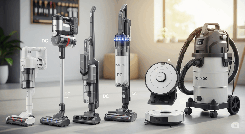 Surface-Cleaning Appliances for Household Use Employing Liquids or Steam,