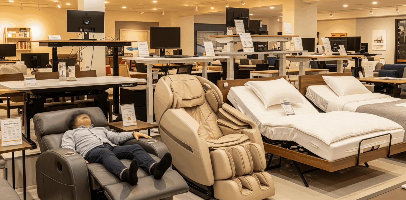 Furniture with Electrically Motorized Parts