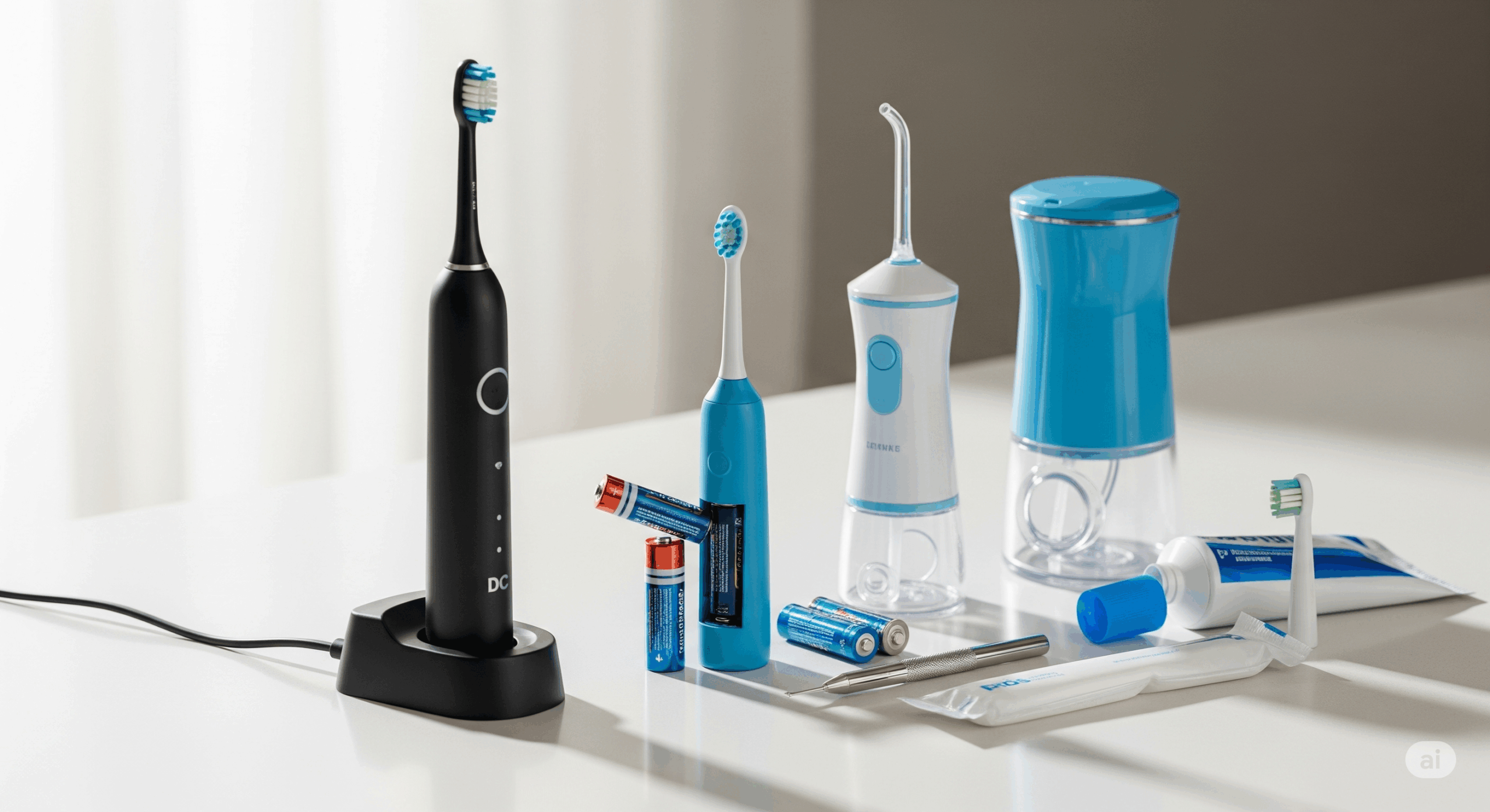 DC Supplied / Battery-Operated Toothbrush and Other Oral Hygiene Appliances