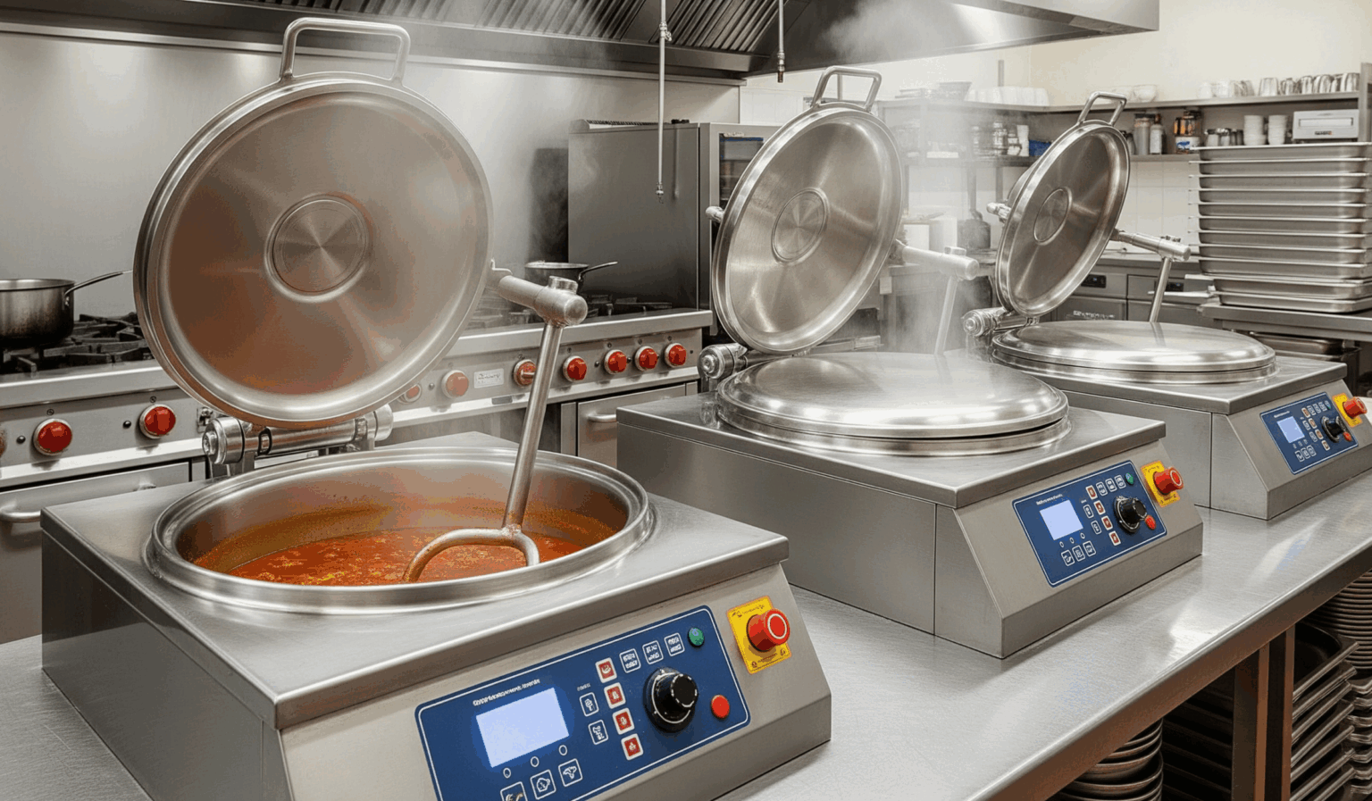 Commercial Electric Boiling Pans