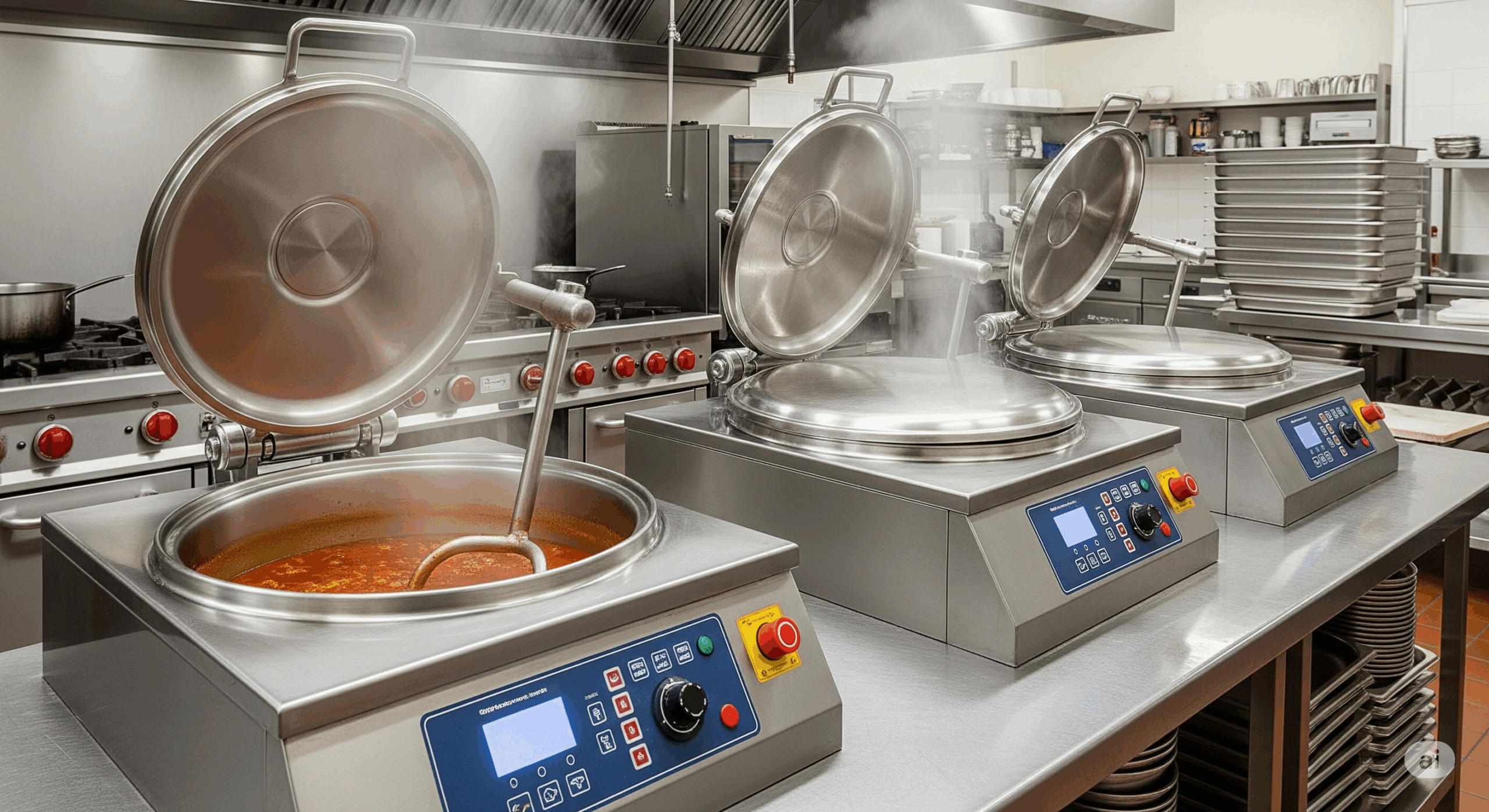 Commercial Electric Boiling Pans