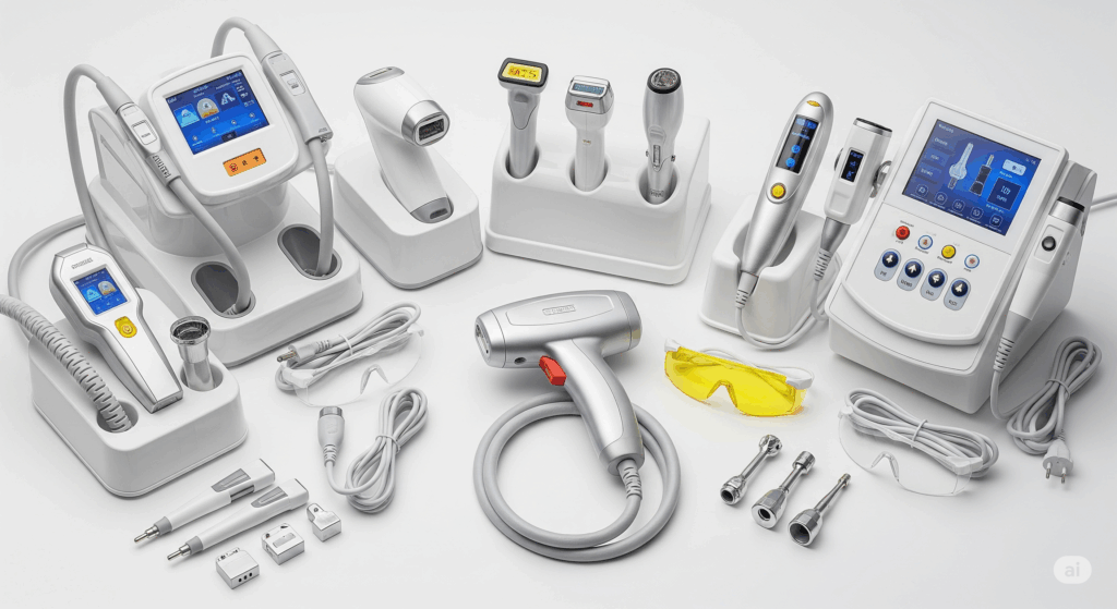 Beauty Care Appliances Incorporating Lasers and Intense Light Sources