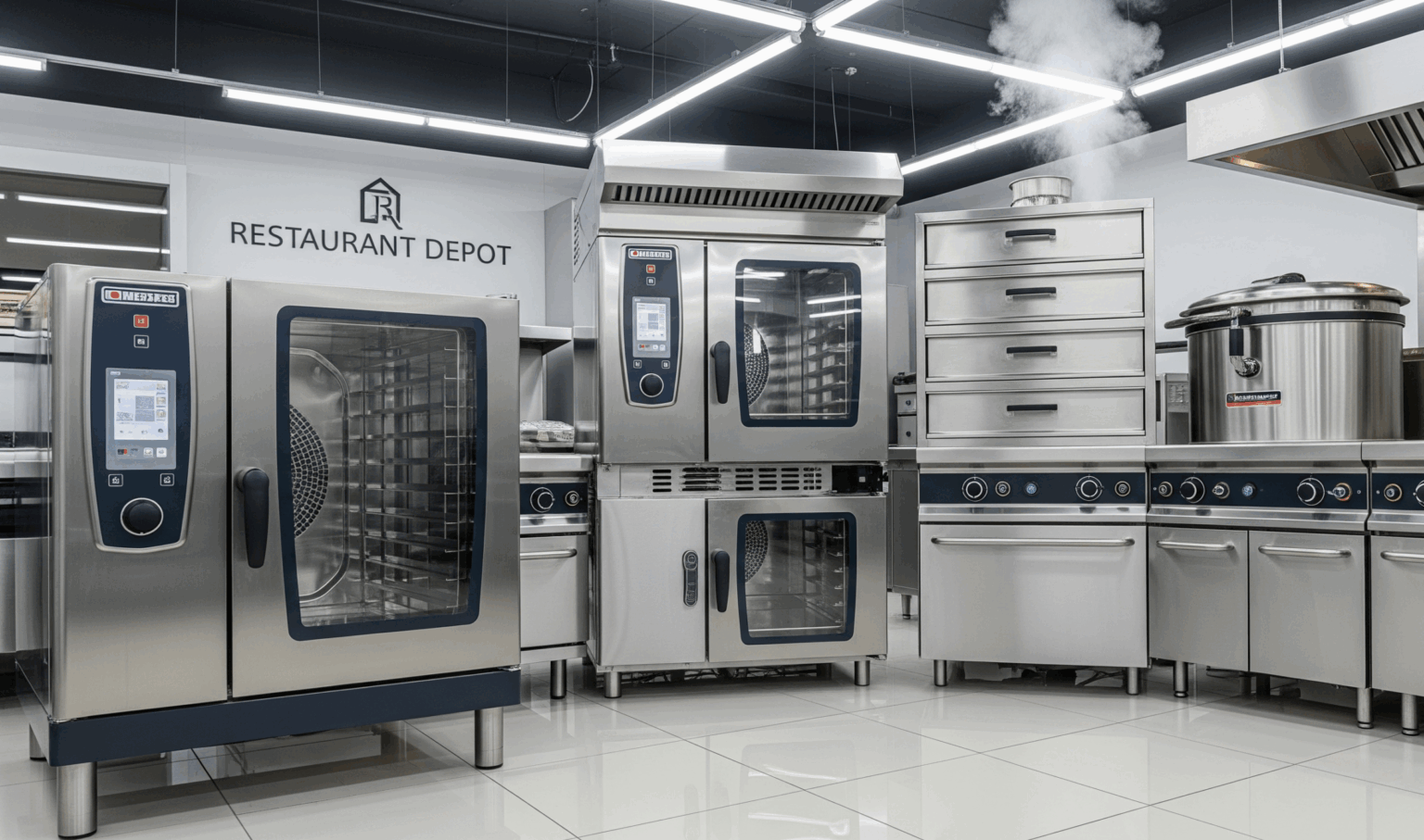 Commercial Electric Forced Convection Ovens, Steam Cookers and Steam-Convection Ovens