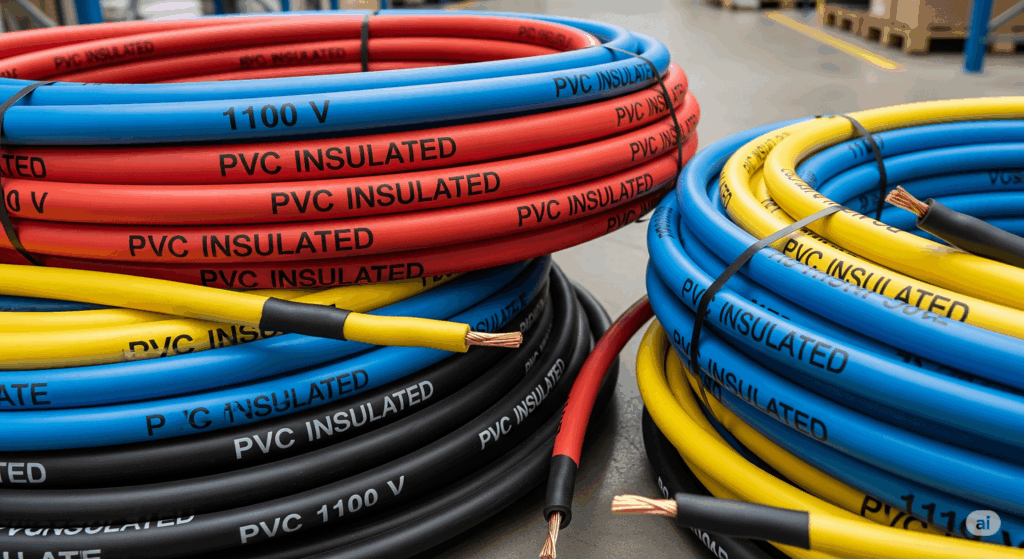 PVC Insulated (Heavy Duty) Electric Cables For Working Voltages up to and Including 1100 V