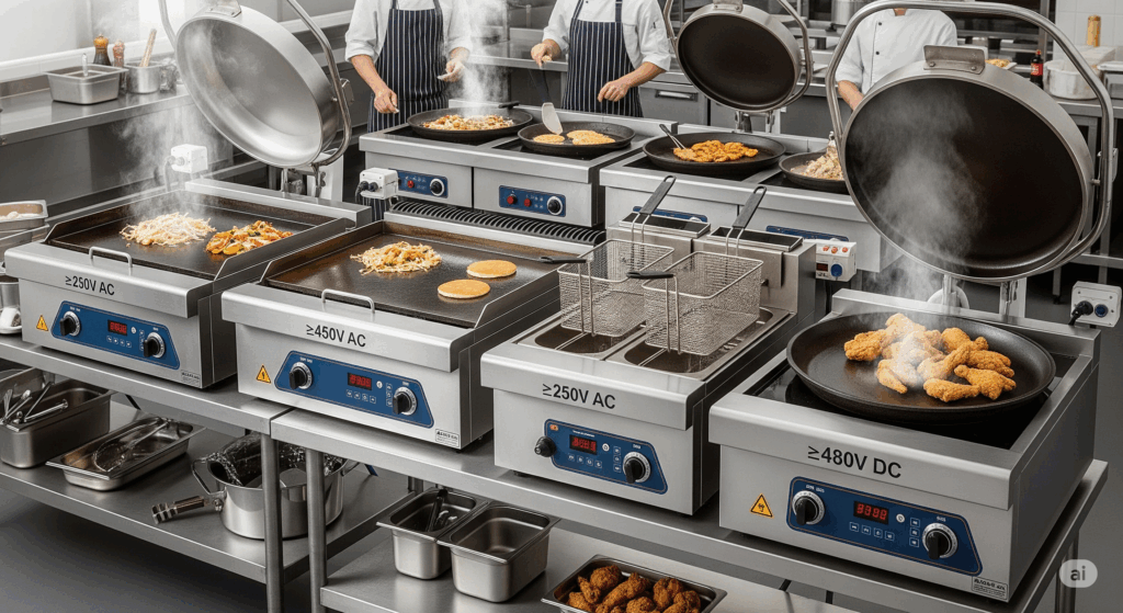 Commercial Electric Multi-purpose Cooking Pans
