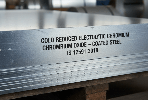 Cold Reduced Electrolytic Chromium/Chromium Oxide–Coated Steel