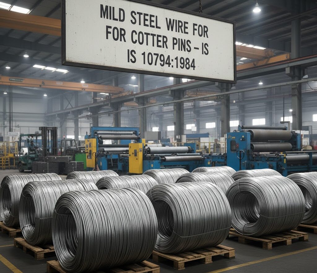 Mild Steel Wire for Cotter Pins – IS 10794:1984