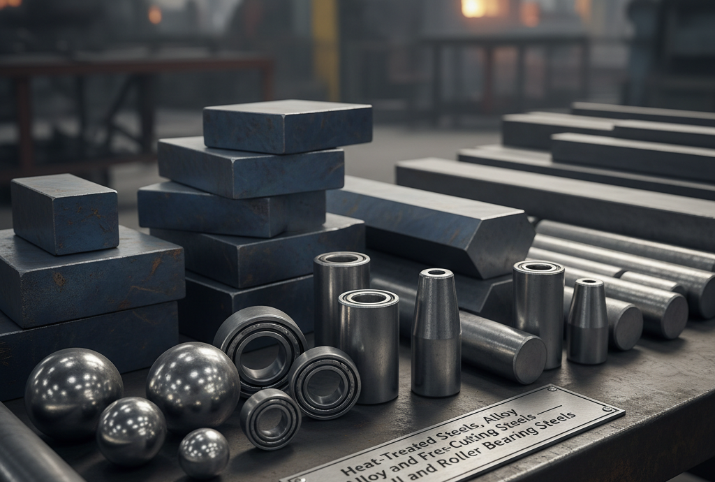 Heat-Treated Steels, Alloy and Free-Cutting Steels — Ball and Roller Bearing Steels