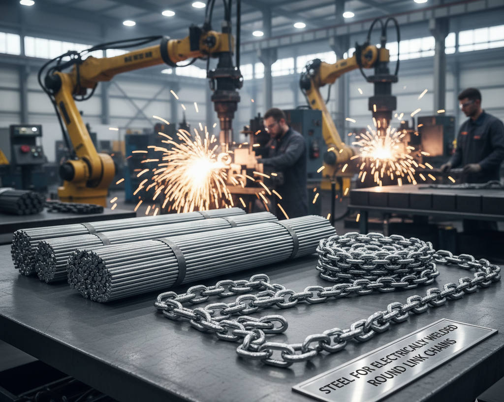 Steel for Electrically Welded Round Link Chains – IS 6967:1973