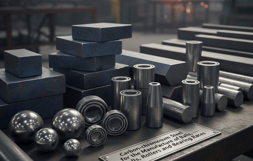 Carbon-chromium Steel for the Manufacture of Balls, Rollers and Bearing Races