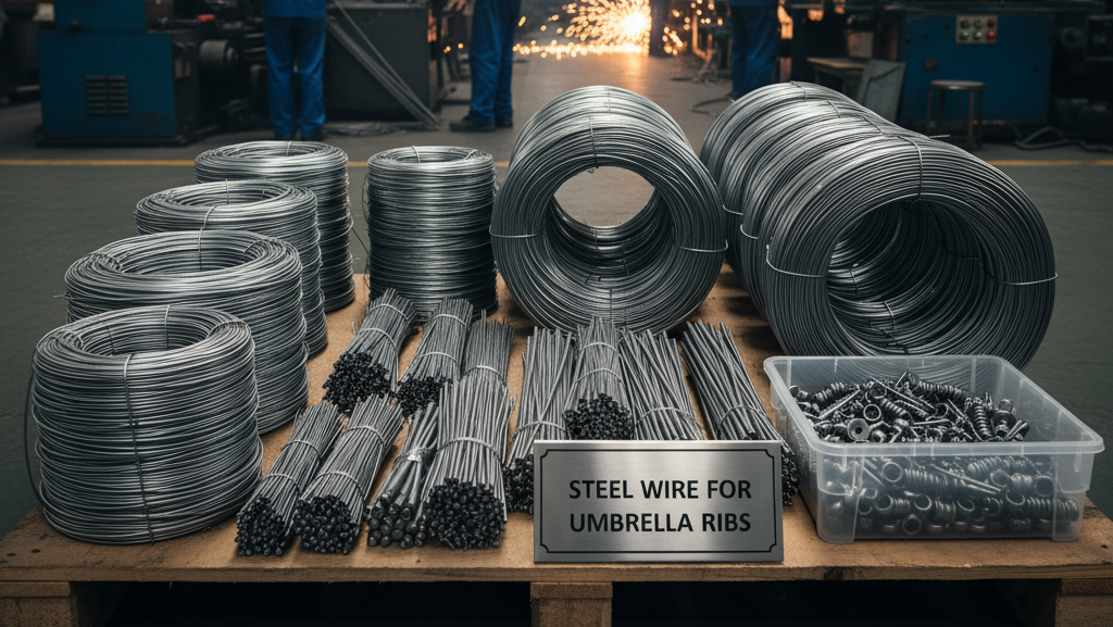Steel Wire for Umbrella Ribs – IS 4223:1975