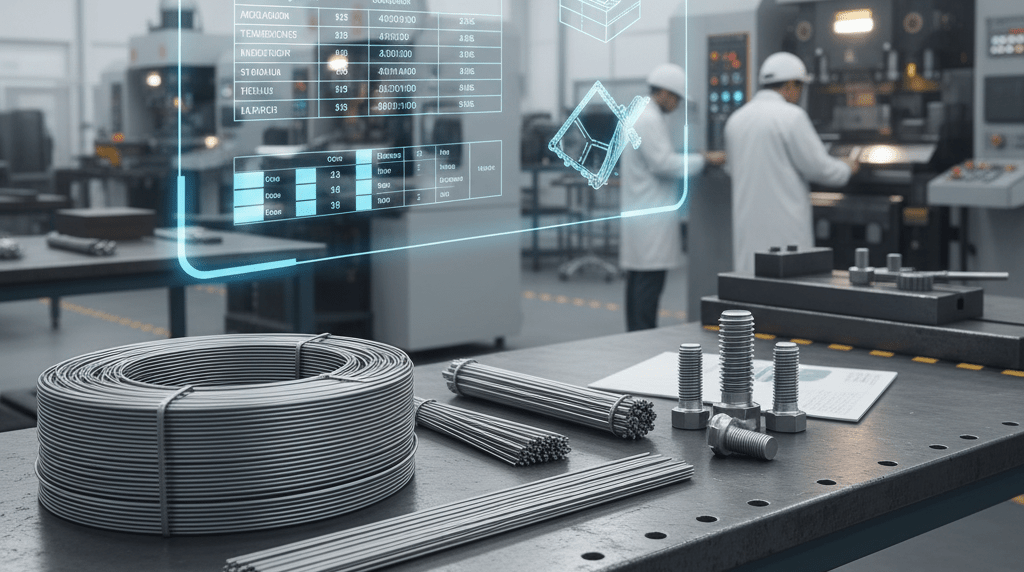 Steels for Cold Heading/Cold Extrusion Applications – Part 2: Stainless Steel