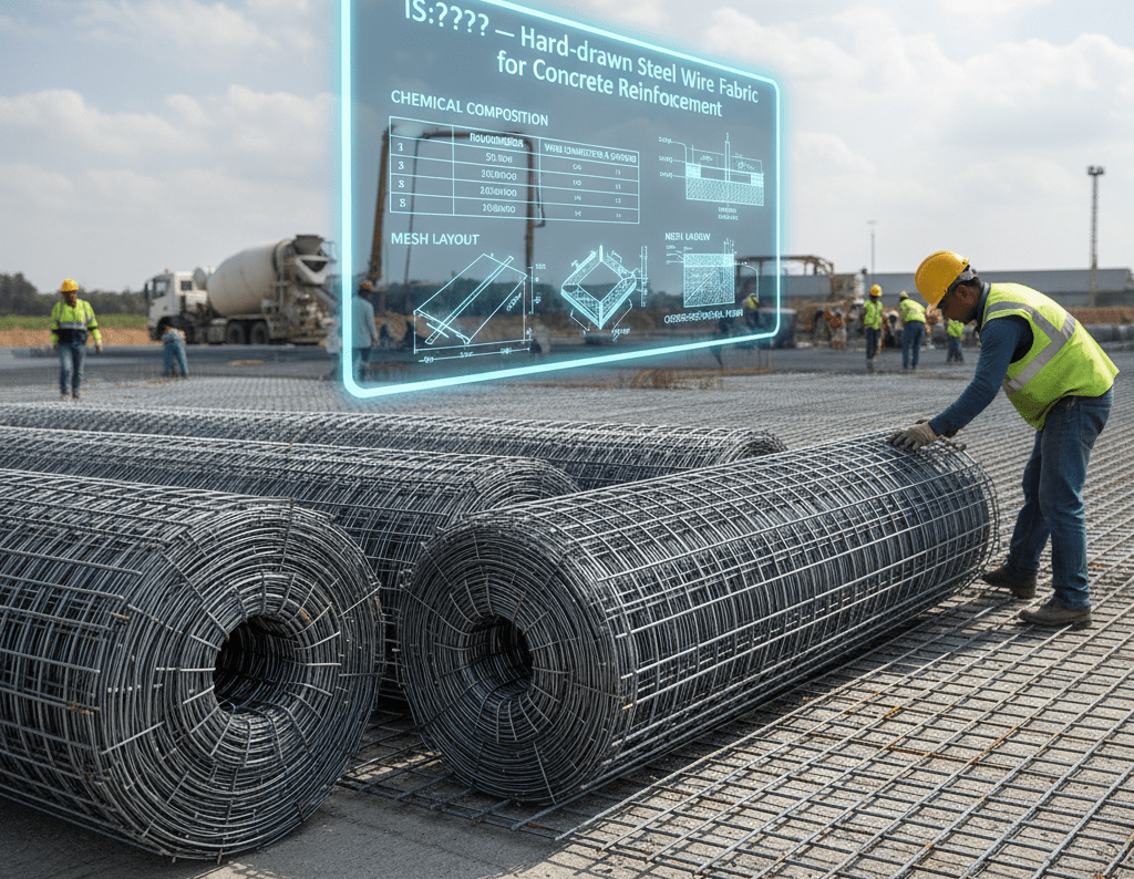 Hard-drawn Steel Wire Fabric for Concrete Reinforcement